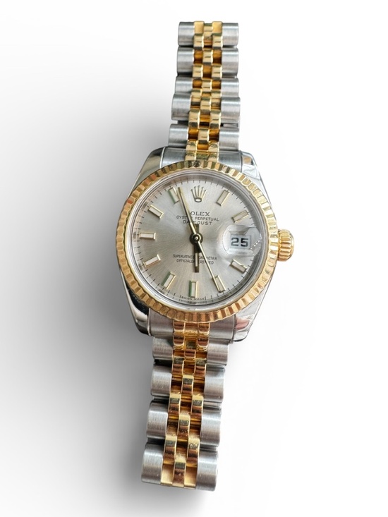 Rolex Accessories - 2005/2006 Rolex Ladies Datejust 179173 Watch Jubilee Band Two Tone #24506